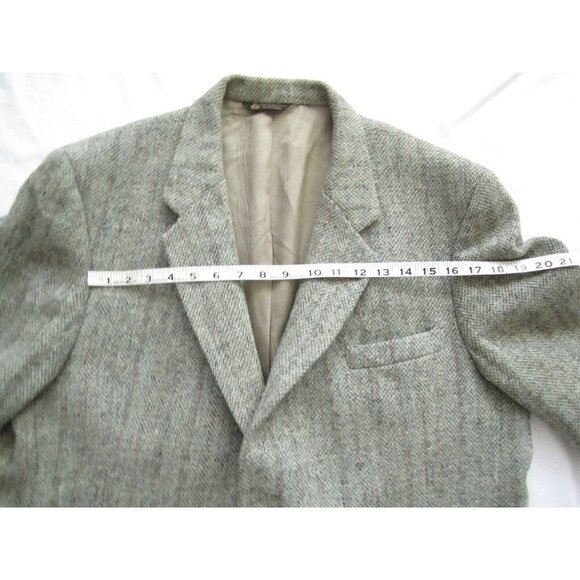 Vtg Men Bill Boyd's Harris Tweed Handwoven Wool Sport Jacket Sz See Pic (MJ2) - Picture 2 of 13